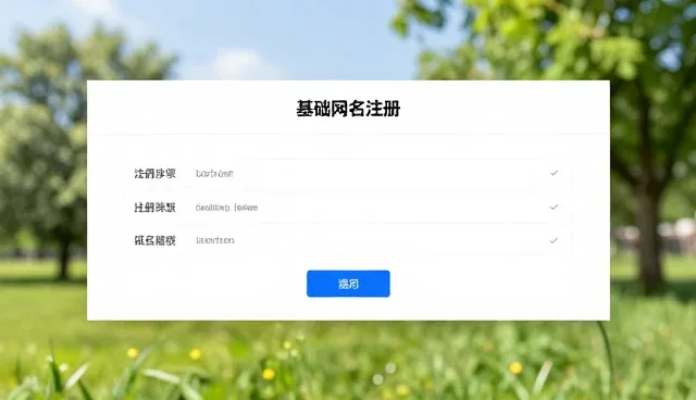 邮箱使用中域名注册的适用条件与选择依据